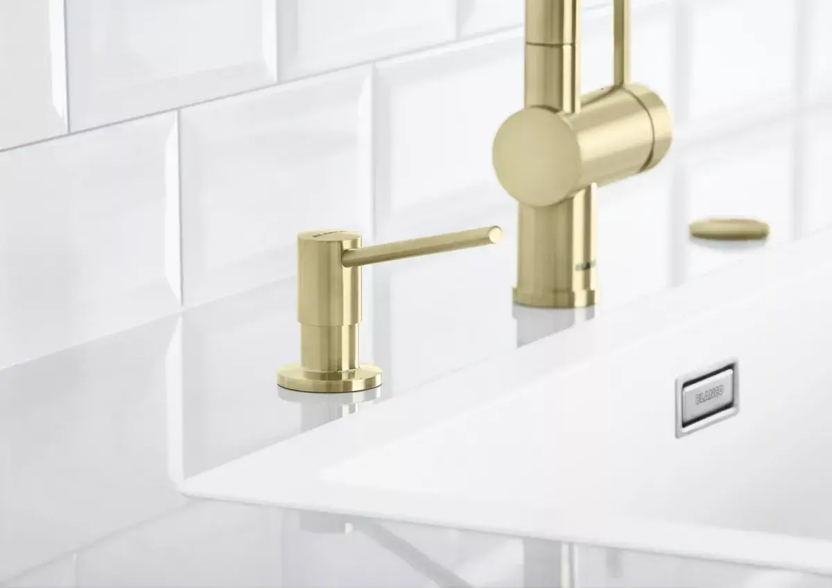 Dozator pentru sapun lichid Blanco Torre 526700 (Gold)