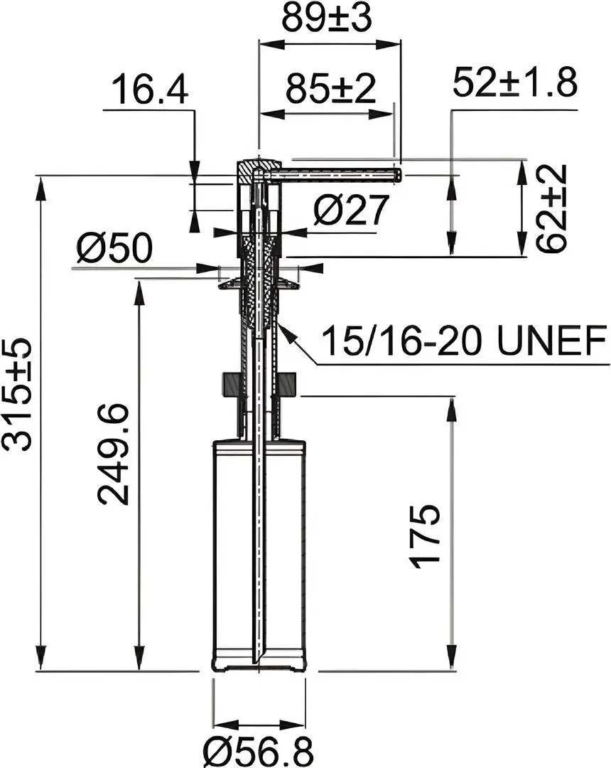 Дозатор для жидкого мыла Franke Comfort (Beige)