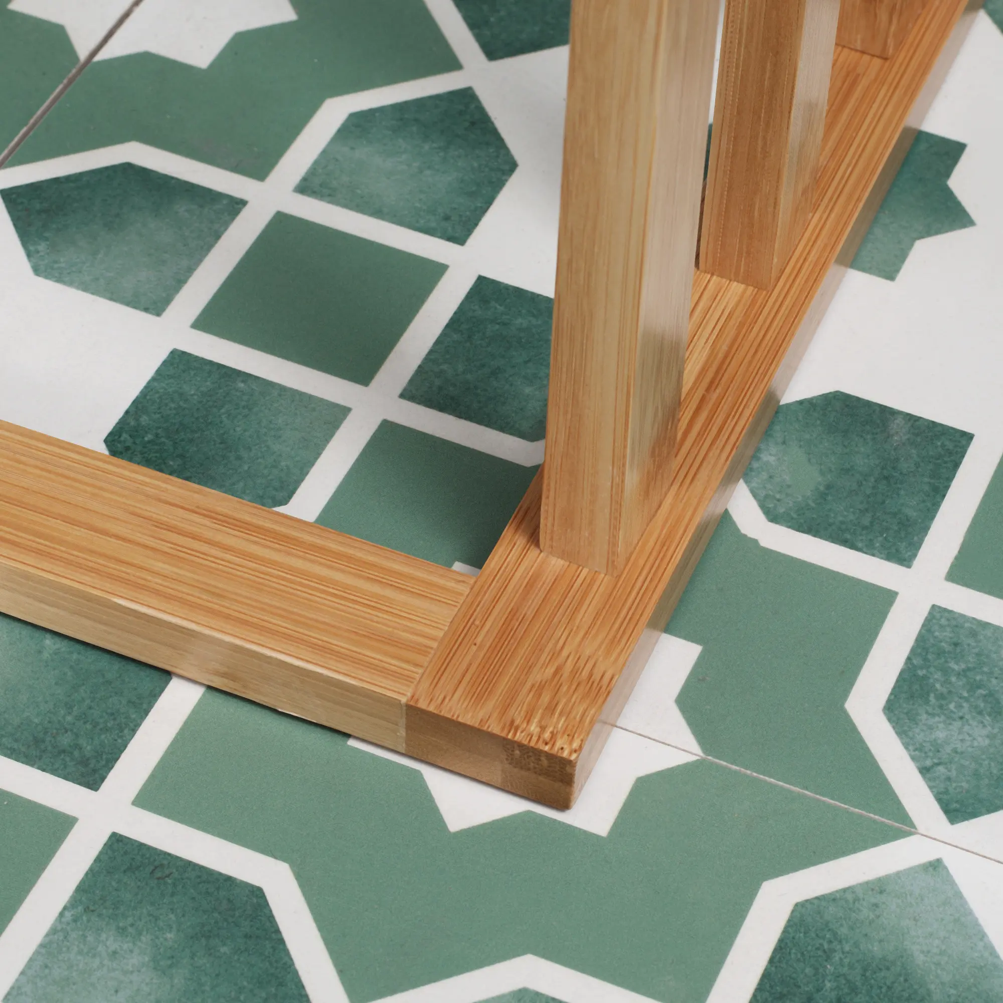 Держатель для полотенец Homcom 850-179 (Bamboo/White) - 9