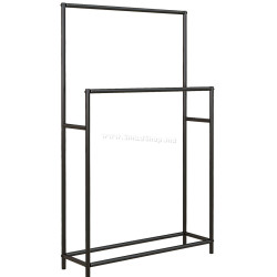 Suport pentru prosoape Homcom 850-316V00BK (Black)