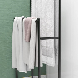 Suport pentru prosoape Homcom 850-316V00BK (Black) Thumb