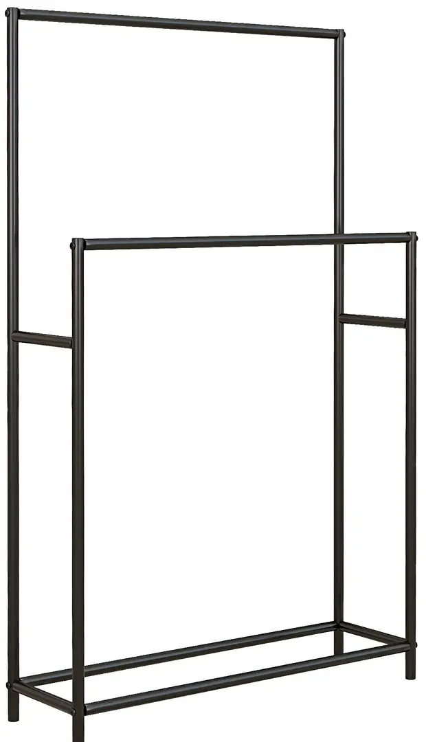 Suport pentru prosoape Homcom 850-316V00BK (Black)