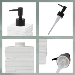 Dozator pentru sapun lichid Kela Posidon (White) Thumb