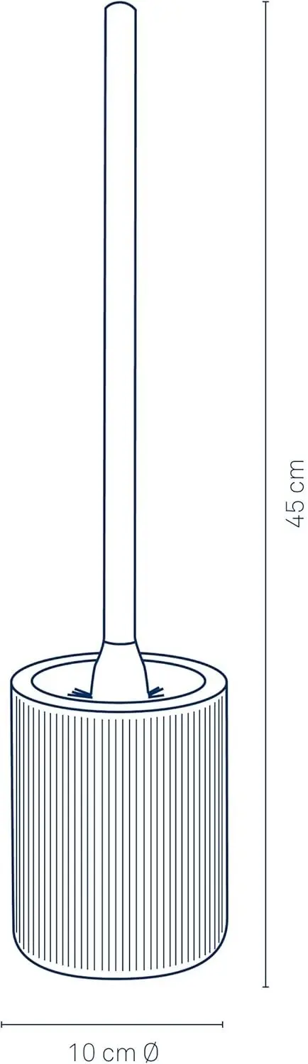 Perie de toaleta Kela Ava (Raspberry Red)