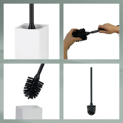 Ершик для унитаза Kela Cube (White) Thumb