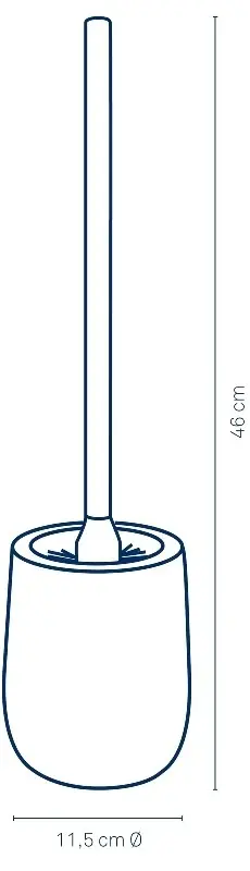 Ершик для унитаза Kela Dots (Grey)