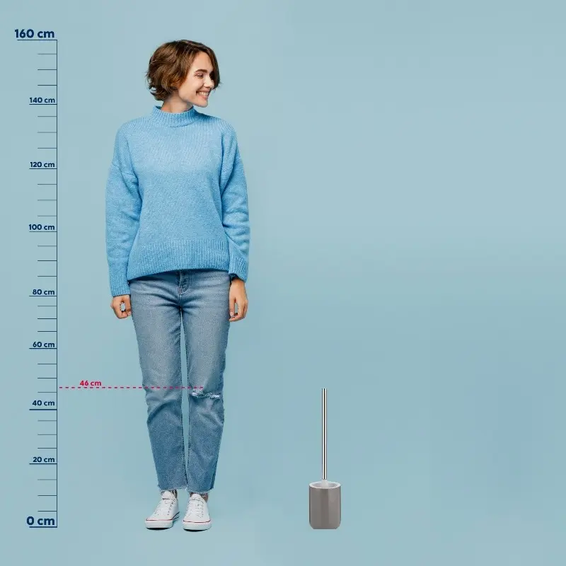 Ершик для унитаза Kela Izabella (Grey)