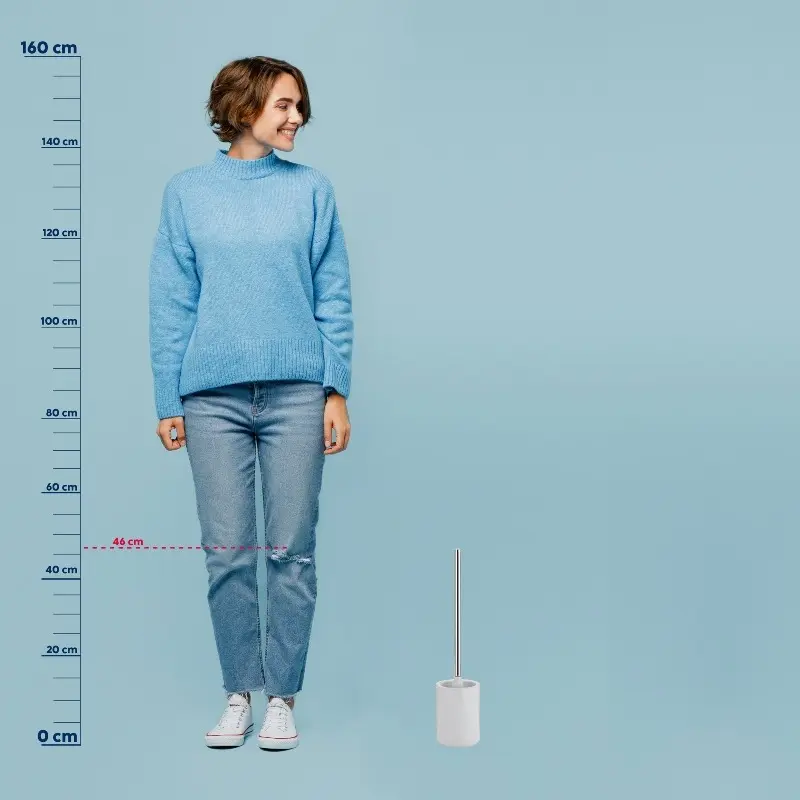 Perie de toaleta Kela Izabella (White)