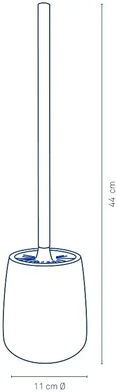 Ершик для унитаза Kela Liana (Fog Blue)