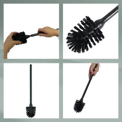 Ершик для унитаза Kela Posidon (Black) Thumb