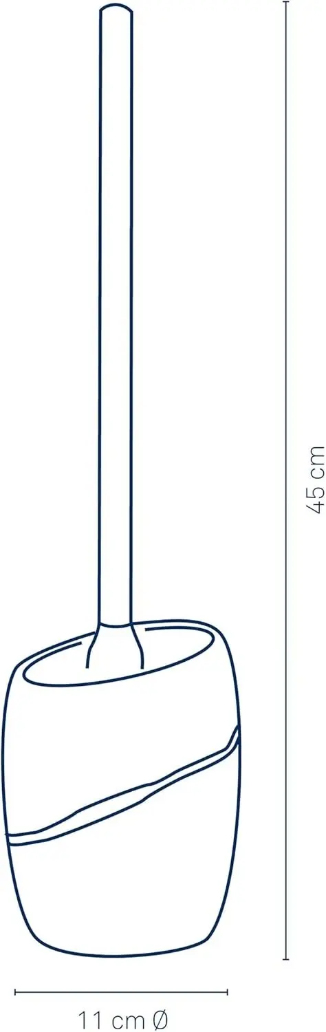 Perie de toaleta Kela Talus (Beige)