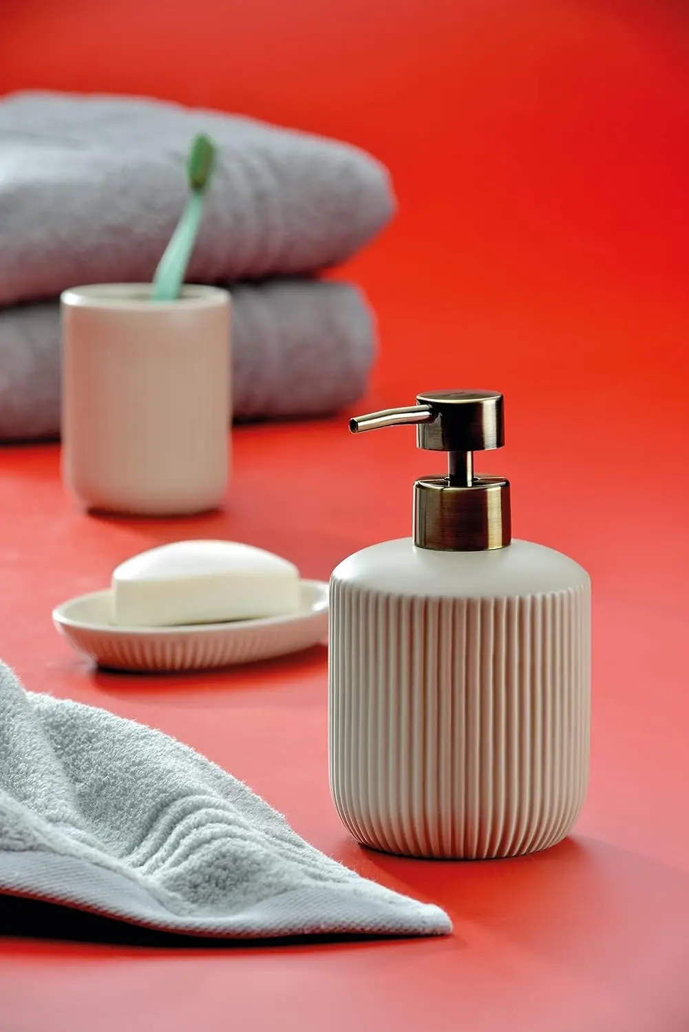 Мыльница Kela Adele (Silver Grey)