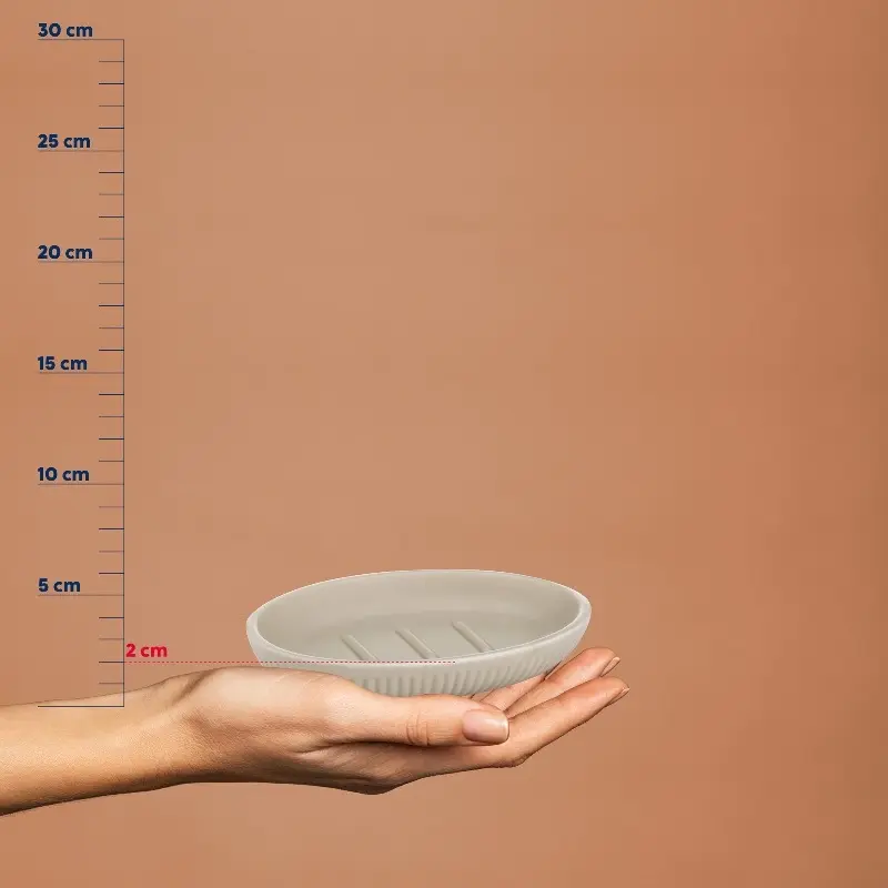 Мыльница Kela Adele (Silver Grey)