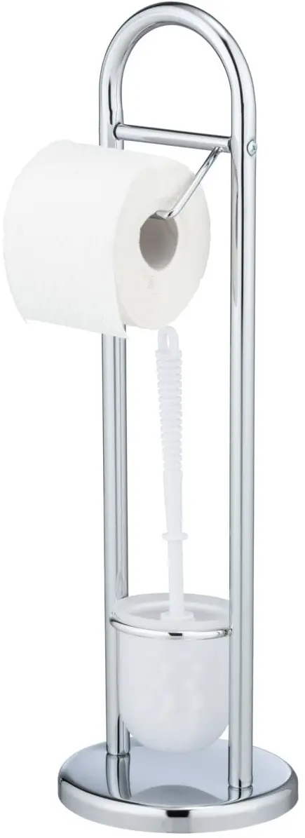 Suport pentru perie si hartie Kela Fabio (Silver)