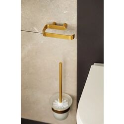 Щетка для унитаза KFA Armatura Moza (Gold Matte) Thumb