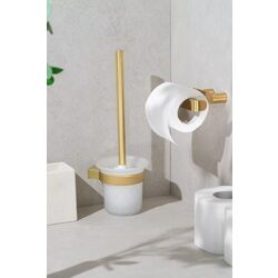 Щетка для унитаза KFA Armatura Moza (Gold Matte) Thumb