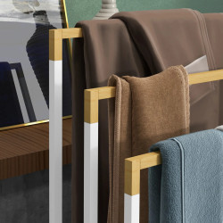 Suport pentru prosoape Kleankin 850-270V00WT (White/Bamboo) Thumb