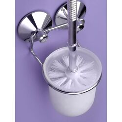 Щетка для туалета с подставкой MSV 53674 (White/Chrome) Thumb