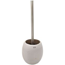 Perie pentru WC cu suport MSV Bali (Inox/Beige)