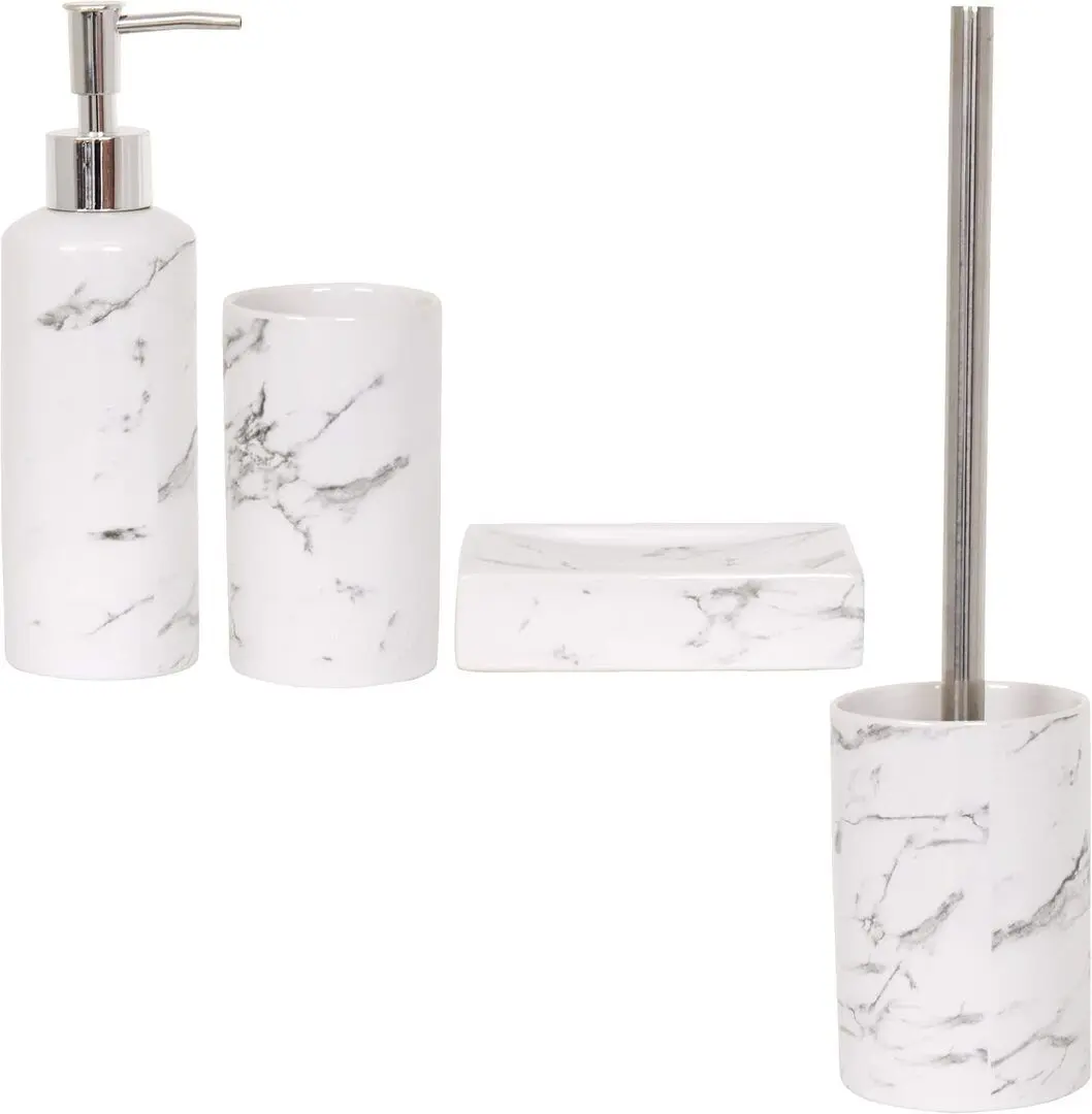 Щетка для туалета с подставкой MSV Toscana (Marble)