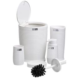 Набор для ванной комнаты Okyanus Home Elegance OKY-486-B (White) Thumb