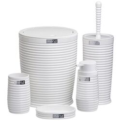 Набор для ванной комнаты Okyanus Home Elegance OKY-486-B (White)