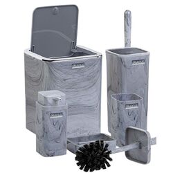Set pentru baie Okyanus Home Marble OKY-514 (Grey) Thumb