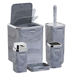 Set pentru baie Okyanus Home Marble OKY-514 (Grey) Thumb