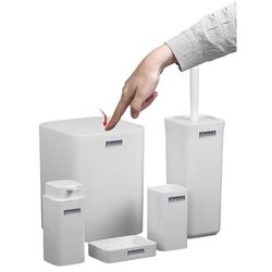 Набор для ванной комнаты Okyanus Home Square OKY-615-B (White) Thumb