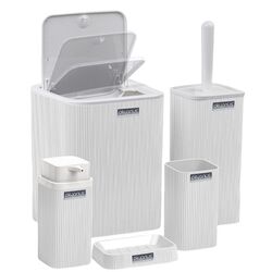 Set pentru baie Okyanus Home Stella OKY-461-B (White) Thumb