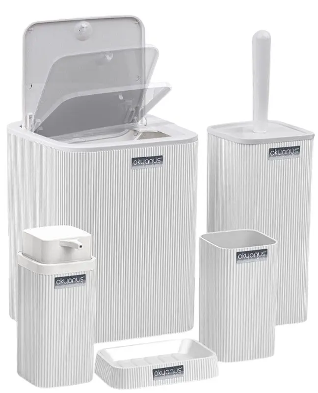Set pentru baie Okyanus Home Stella OKY-461-B (White)