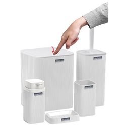 Set pentru baie Okyanus Home Stella OKY-461-B (White) Thumb