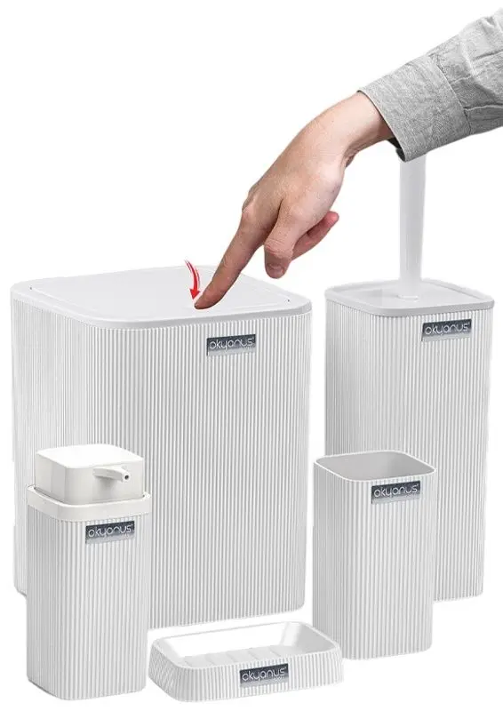 Set pentru baie Okyanus Home Stella OKY-461-B (White)