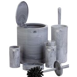 Set baie Okyanus Home Marble OKY-513 (Grey) Thumb