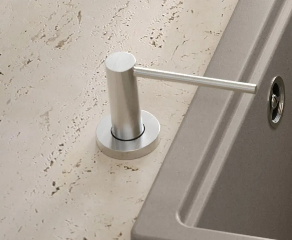 Dozator de detergent Quadron Judy (Brushed Steel) - 2