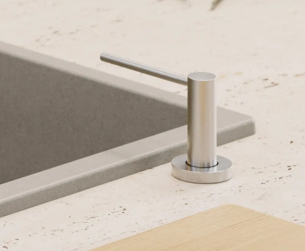 Dozator de detergent Quadron Judy (Brushed Steel) - 3