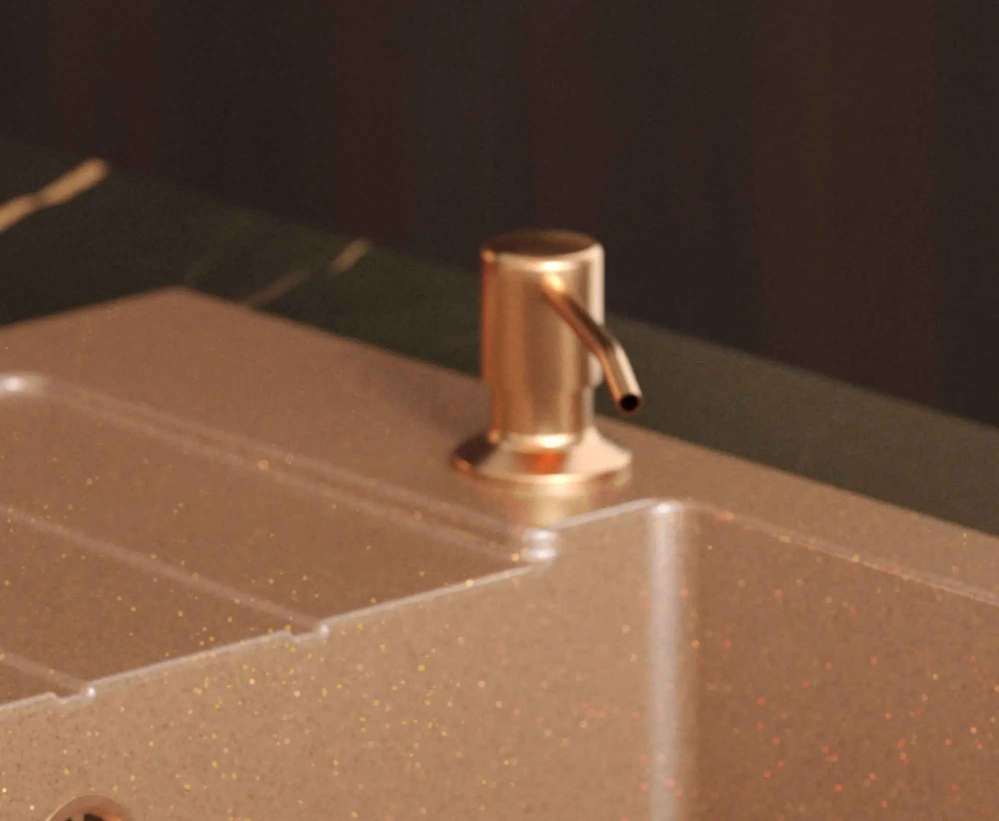 Dozator de detergent Quadron Keira (Copper) - 2