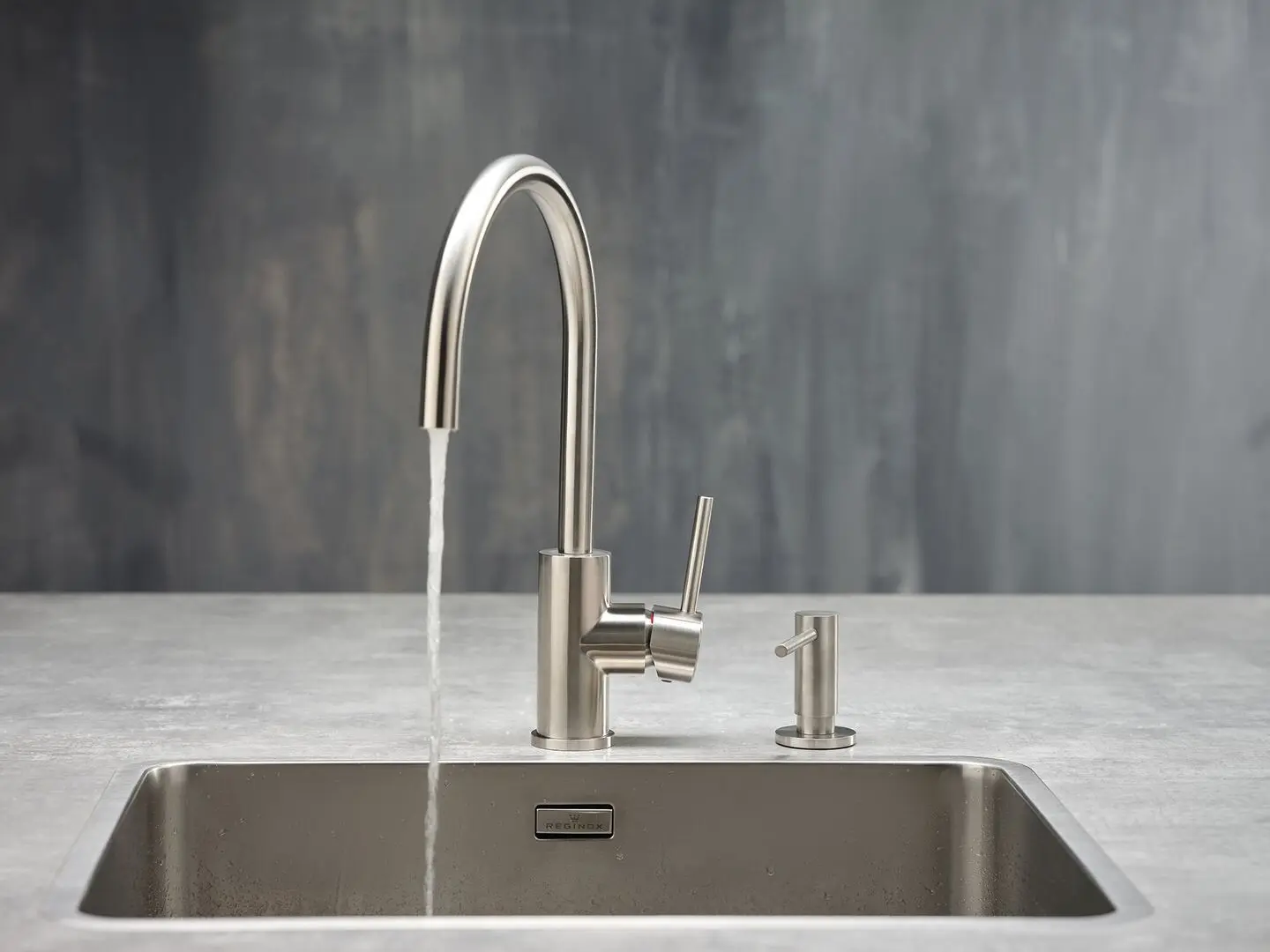 Дозатор для жидкого мыла Reginox R34798 (Inox)