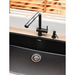 Dozator pentru sapun lichid Reginox R35450 (Jet Black) Thumb