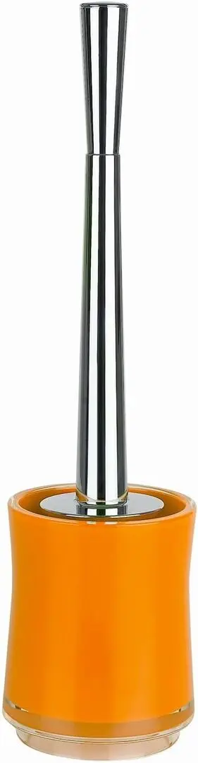 Perie pentru WC cu suport Spirella Sydney (Orange)