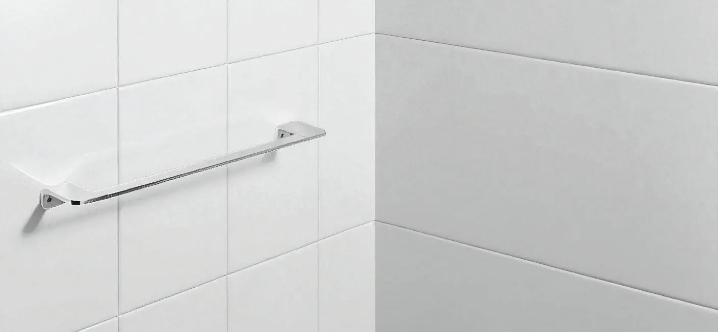 Suport pentru prosoape Tatay Flat M (Chrome)