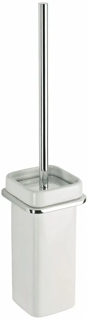 Perie pentru WC cu suport Tatay Flat 52114 (White)