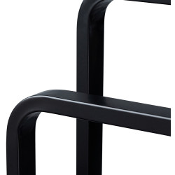 Suport pentru prosop Tempo Kondela Labav (Black/Bamboo) Thumb