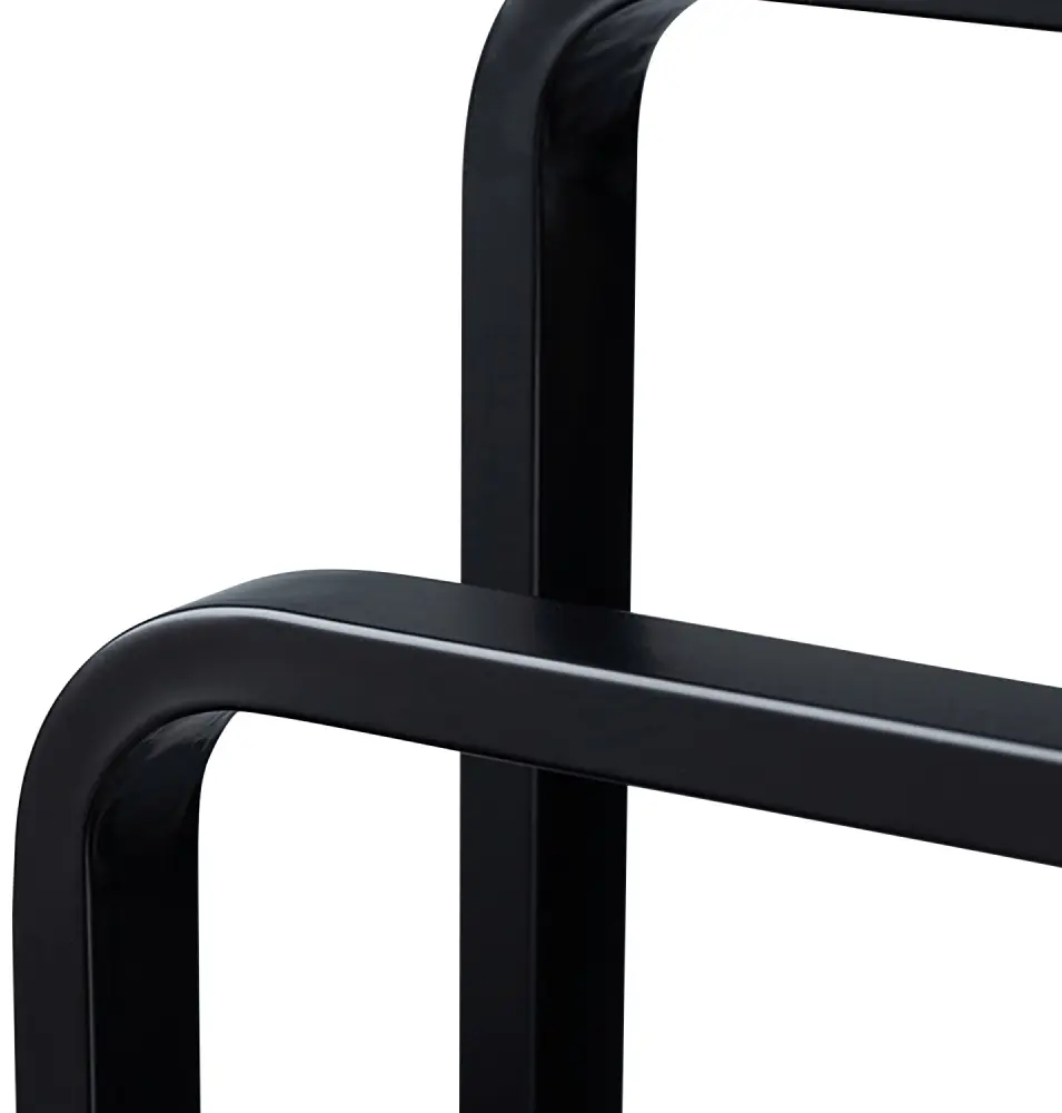 Suport pentru prosop Tempo Kondela Labav (Black/Bamboo) - 3