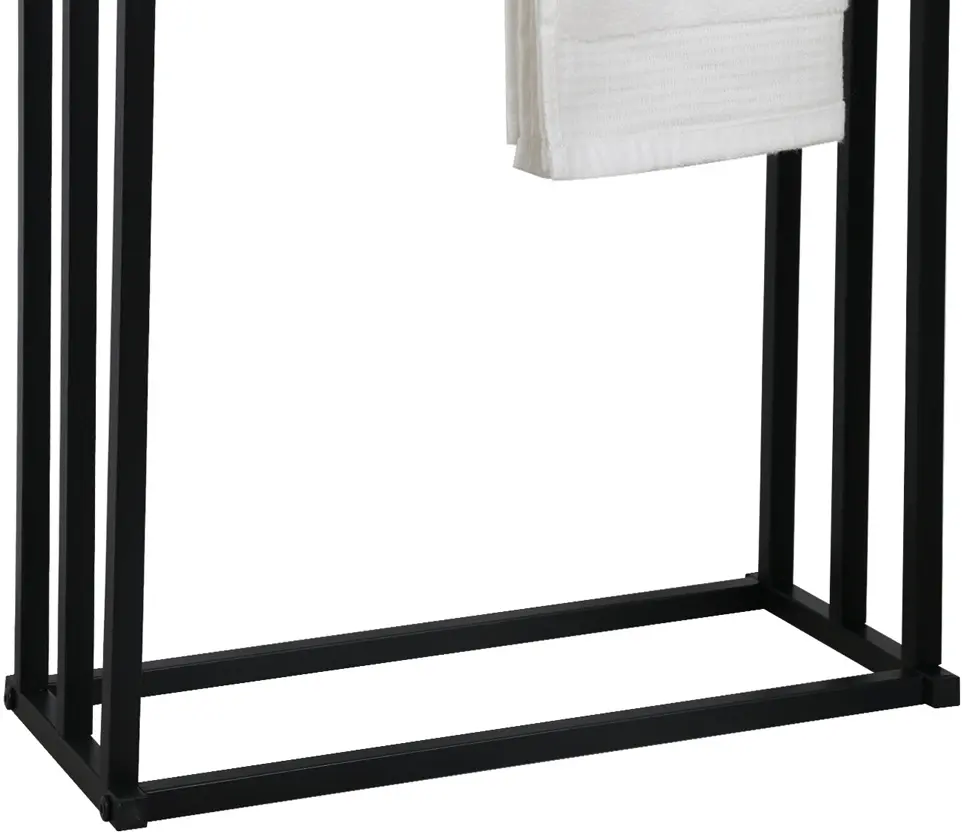 Держатель для полотенец Tempo Kondela Poldo (Black) - 4