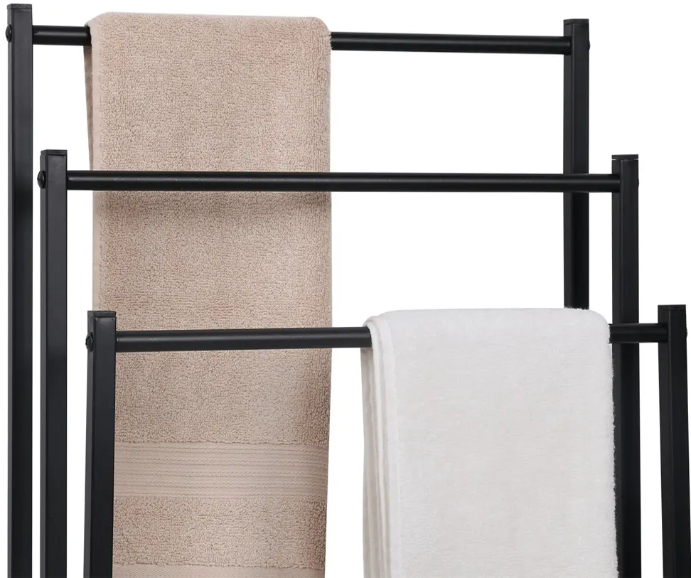 Держатель для полотенец Tempo Kondela Poldo (Black) - 5