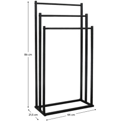 Держатель для полотенец Tempo Kondela Poldo (Black) Thumb