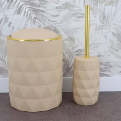 Perie de toaleta Tendance 55715 (Beige/Gold) Thumb