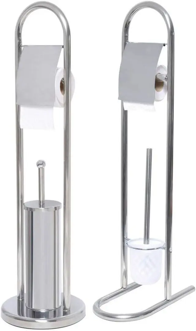 Suport pentru perie si hartie Tendance 47212 (Chrome)