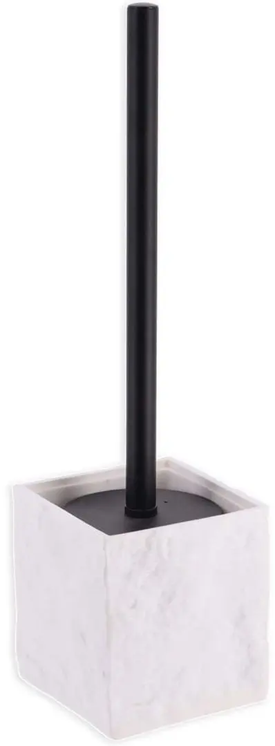 Щетка для туалета с подставкой Tendance Cube (White Stone)